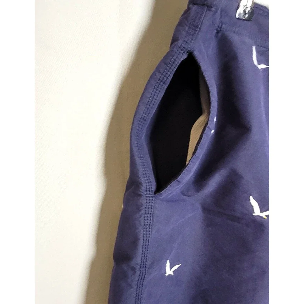 Polo Ralph Lauren Blue Seagull Swim Trunks Shorts Men's L W-36